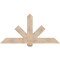 Ekena Millwork Kennewick Smooth Timber Gable Bracket, Douglas Fir, 60"W x 30"H x 3 1/2"D x 5 1/2"F, 12/12 Pitch GBW060X30X0406KEN00SDF - alternate 1